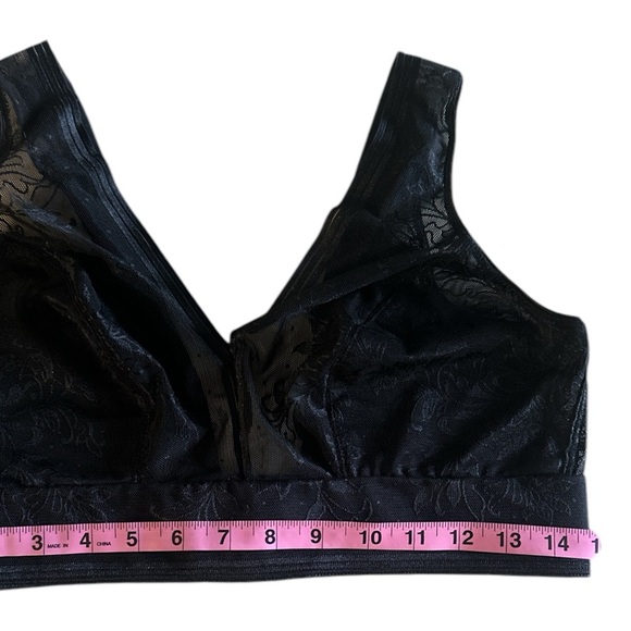 Wacoal Net Effect Soft Cup Bra 810340 - Black, Size 36 - Picture 8 of 8